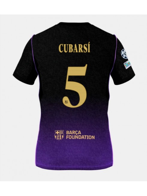 Muži Futbalové oblečenie Barcelona Pau Cubarsi #5 2026-27 Krátky Rukáv - Preč Muži Futbalové oblečenie Barcelona Pau Cubarsi #5 2026-27 Krátky Rukáv - Preč
